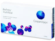 Biofinity Multifocal (3 šošovky) Mesačné kontaktné šošovky - Biofinity Multifocal (3 šošovky)