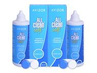 Roztok Avizor All Clean Soft 2x350 ml Roztoky na kontaktné šošovky - Roztok Avizor All Clean Soft 2x350 ml