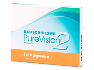 PureVision 2 for Astigmatism (3 šošovky) Kontaktné šošovky lacno - PureVision 2 for Astigmatism (3 šošovky)