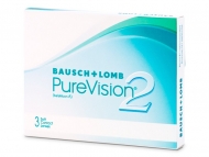 PureVision 2 (3 šošovky) Kontaktné šošovky lacno - PureVision 2 (3 šošovky)