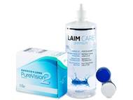 PureVision 2 (6 šošoviek) + roztok Laim Care 400ml Kontaktné šošovky lacno - PureVision 2 (6 šošoviek) + roztok Laim Care 400ml