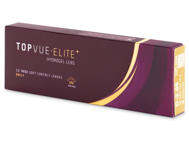 TopVue Elite+ (10 šošoviek) - Jednodenné kontaktné šošovky