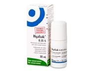 Očné kvapky Hyabak 10 ml Očné kvapky - kvapky pre zvlhčenie očí - umelé slzy - Očné kvapky Hyabak 10 ml