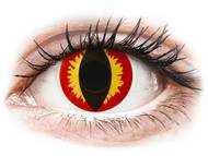 ColourVUE Crazy Lens - Dragon Eyes - nedioptrické (2 šošovky) Farebné kontaktné šošovky - kozmetické očné šošovky - zmena farby očí - ColourVUE Crazy Lens - Dragon Eyes - nedioptrické (2 šošovky)