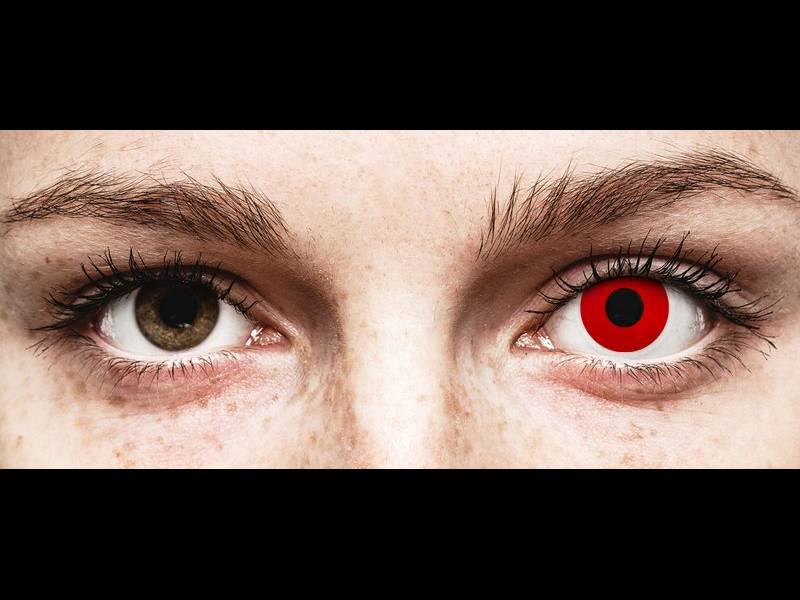 ColourVUE Crazy Lens - Red Devil - nedioptrické (2 šošovky)