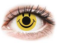 ColourVUE Crazy Lens - Smiley - nedioptrické (2 šošovky) Farebné kontaktné šošovky - kozmetické očné šošovky - zmena farby očí - ColourVUE Crazy Lens - Smiley - nedioptrické (2 šošovky)