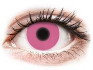 ColourVUE Crazy Glow Pink - nedioptrické (2 šošovky) Farebné kontaktné šošovky - kozmetické očné šošovky - zmena farby očí - ColourVUE Crazy Glow Pink - nedioptrické (2 šošovky)