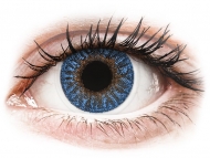 TopVue Color - True Sapphire - dioptrické (2 šošovky) Farebné kontaktné šošovky - kozmetické očné šošovky - zmena farby očí - TopVue Color - True Sapphire - dioptrické (2 šošovky)