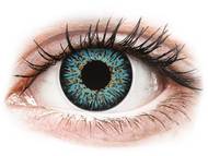 ColourVUE Glamour Aqua - dioptrické (2 šošovky) Farebné kontaktné šošovky - kozmetické očné šošovky - zmena farby očí - ColourVUE Glamour Aqua - dioptrické (2 šošovky)