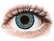 ColourVUE Elegance Aqua - nedioptrické (2 šošovky) Farebné kontaktné šošovky - kozmetické očné šošovky - zmena farby očí - ColourVUE Elegance Aqua - nedioptrické (2 šošovky)