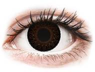 ColourVUE Eyelush Choco - nedioptrické (2 šošovky) Farebné kontaktné šošovky - kozmetické očné šošovky - zmena farby očí - ColourVUE Eyelush Choco - nedioptrické (2 šošovky)