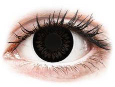 ColourVUE BigEyes Dolly Black - nedioptrické (2 šošovky)