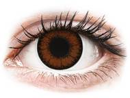 ColourVUE BigEyes Pretty Hazel - dioptrické (2 šošovky) Farebné kontaktné šošovky - kozmetické očné šošovky - zmena farby očí - ColourVUE BigEyes Pretty Hazel - dioptrické (2 šošovky)