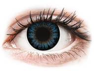 ColourVUE BigEyes Cool Blue - dioptrické (2 šošovky) Farebné kontaktné šošovky - kozmetické očné šošovky - zmena farby očí - ColourVUE BigEyes Cool Blue - dioptrické (2 šošovky)