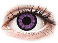 ColourVUE BigEyes Ultra Violet - nedioptrické (2 šošovky) Farebné kontaktné šošovky - kozmetické očné šošovky - zmena farby očí - ColourVUE BigEyes Ultra Violet - nedioptrické (2 šošovky)