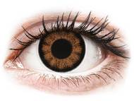 ColourVUE BigEyes Sexy Brown - dioptrické (2 šošovky) Farebné kontaktné šošovky - kozmetické očné šošovky - zmena farby očí - ColourVUE BigEyes Sexy Brown - dioptrické (2 šošovky)