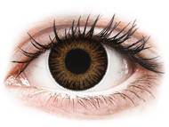 ColourVUE 3 Tones Brown - dioptrické (2 šošovky) Farebné kontaktné šošovky - kozmetické očné šošovky - zmena farby očí - ColourVUE 3 Tones Brown - dioptrické (2 šošovky)