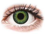 ColourVUE Fusion Green Yellow - dioptrické (2 šošovky) Farebné kontaktné šošovky - kozmetické očné šošovky - zmena farby očí - ColourVUE Fusion Green Yellow - dioptrické (2 šošovky)