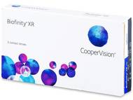 Biofinity XR (3 šošovky) Mesačné kontaktné šošovky - Biofinity XR (3 šošovky)