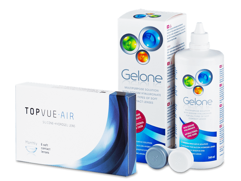 TopVue Air (6 šošoviek) + Gelone 360 ml - Výhodný balíček