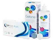 TopVue Plus (6 šošoviek) + Gelone 360 ml Kontaktné šošovky lacno - TopVue Plus (6 šošoviek) + Gelone 360 ml