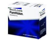 PureVision (6 šošoviek) Mesačné kontaktné šošovky - PureVision (6 šošoviek)