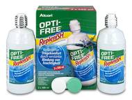 Roztok OPTI-FREE RepleniSH 2 x 300 ml Roztoky na kontaktné šošovky - Roztok OPTI-FREE RepleniSH 2 x 300 ml