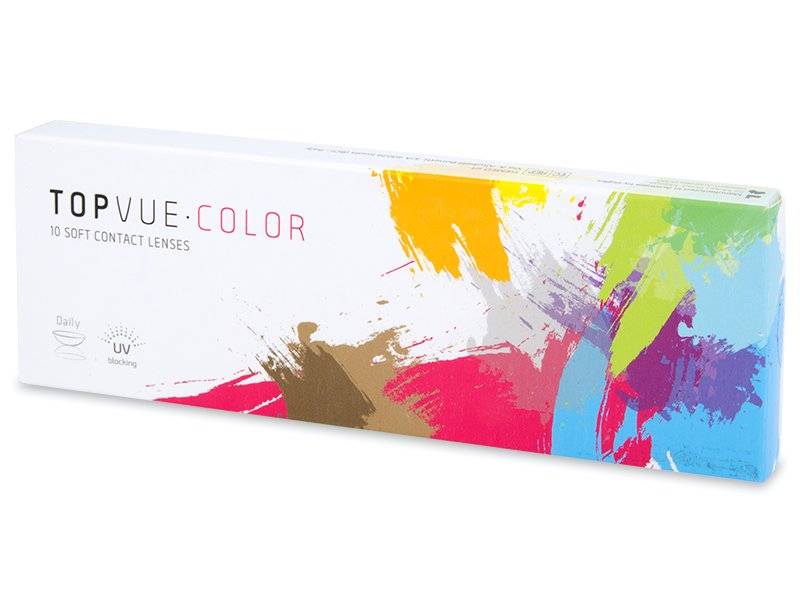 TopVue Color – dioptrické denné (10 šošoviek) - Coloured contact lenses