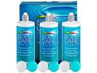 Roztok SoloCare Aqua 3 x 360 ml Roztoky na kontaktné šošovky - Roztok SoloCare Aqua 3 x 360 ml