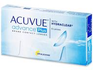 Acuvue Advance PLUS (6 šošoviek) Dvojtýždenné kontaktné šošovky - Acuvue Advance PLUS (6 šošoviek)