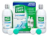 Roztok OPTI-FREE PureMoist 2 x 300 ml Roztoky na kontaktné šošovky - Roztok OPTI-FREE PureMoist 2 x 300 ml